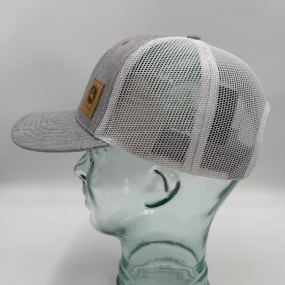 John Deere Orlando Training Center Hat Gray & White Snapback Mesh Cap OS NWT - Picture 2 of 12
